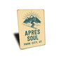 Apres Soul Park City Utah Sign