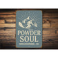 Powder Soul Breckenridge Colorado Sign