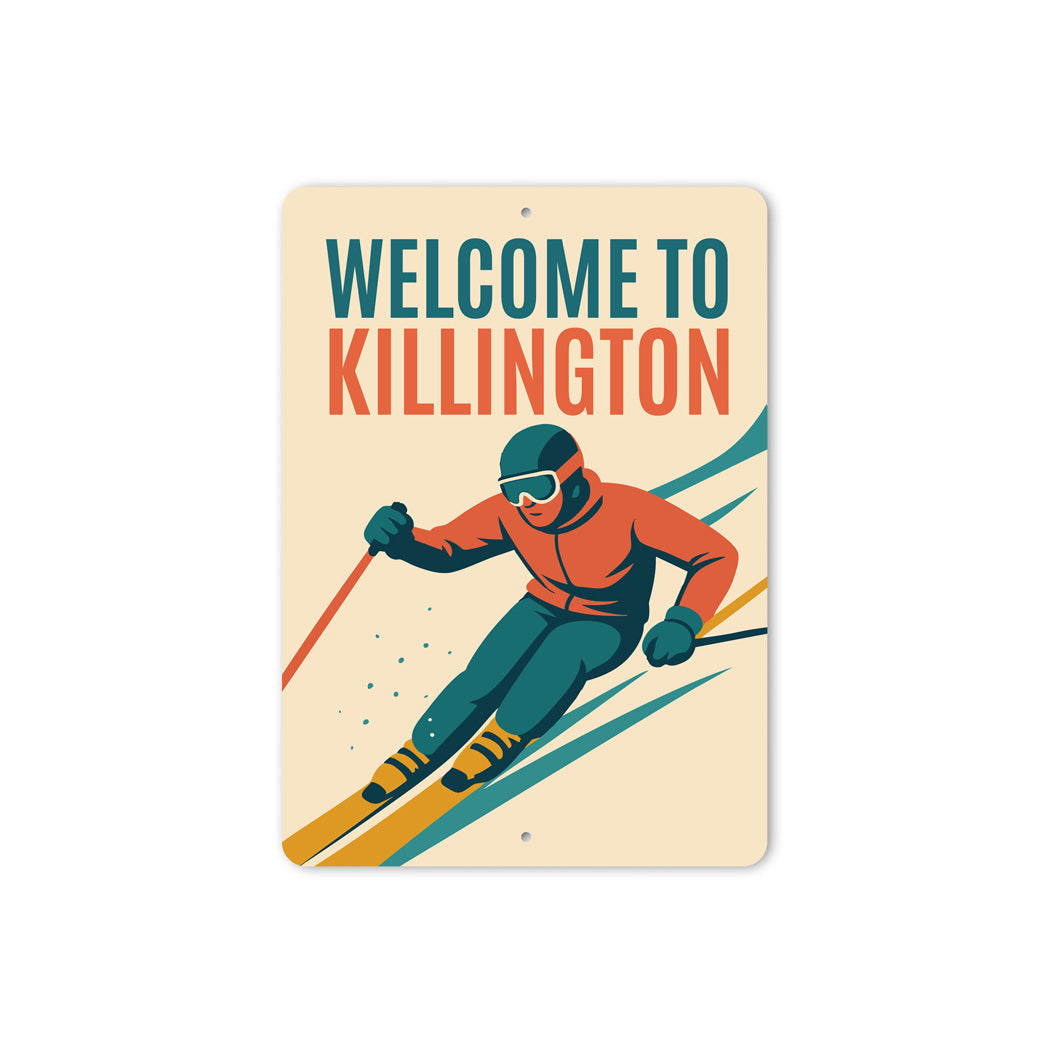 Welcome To Killington Sign