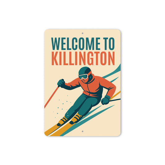 Welcome To Killington Sign