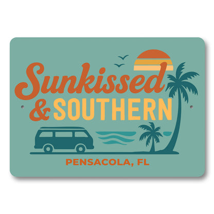 Sunkissed And Southern Pensacola Florida Sign
