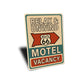 Relax And Unwind Route 66 Motel Vacancy Sign