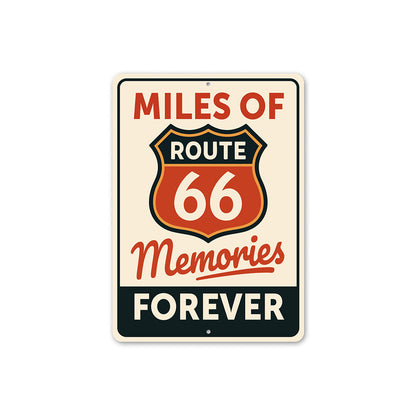 Miles Of Memories Route 66 Forever Sign