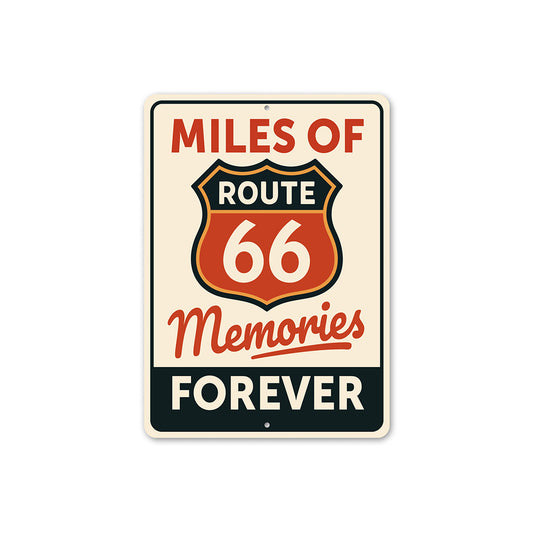 Miles Of Memories Route 66 Forever Sign