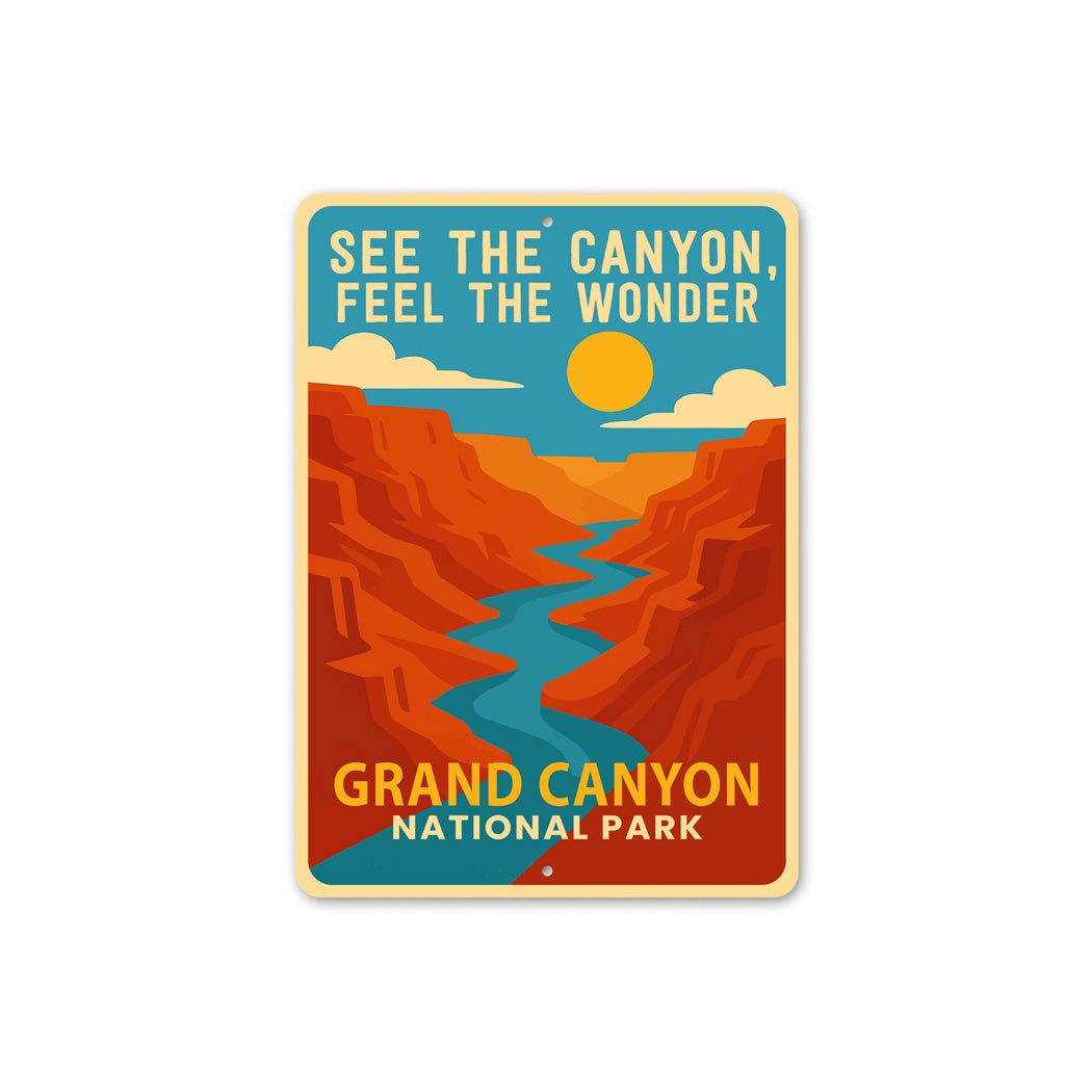 See The Canyon Feel The Wonder Sign