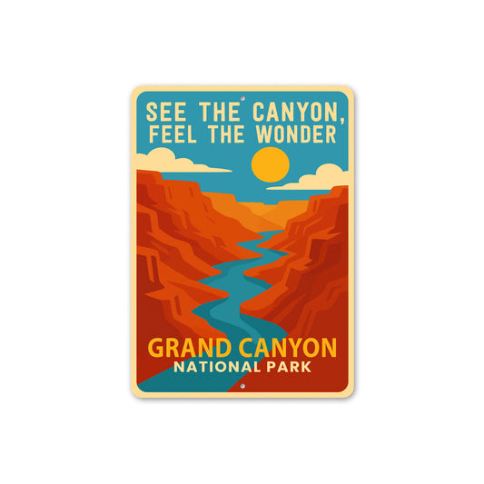 See The Canyon Feel The Wonder Sign