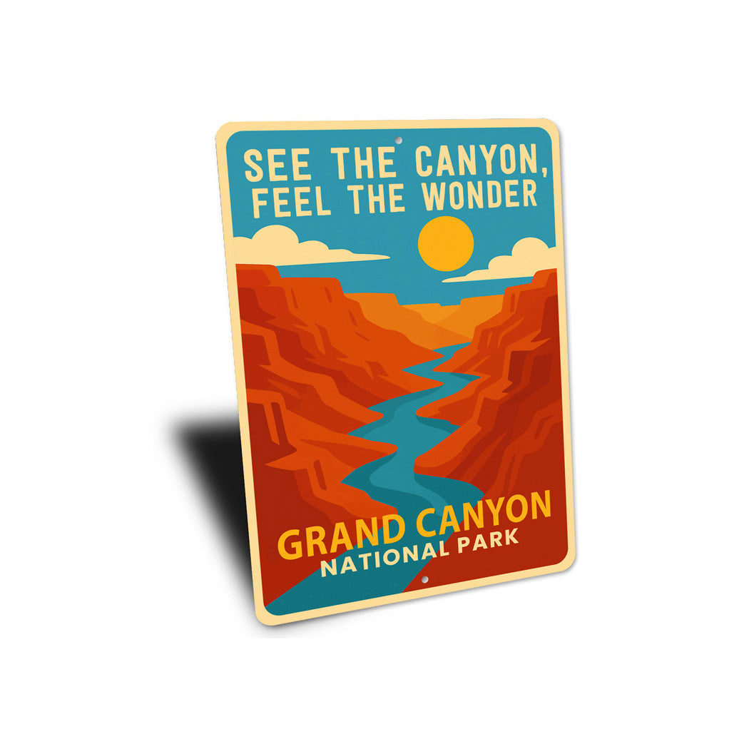 See The Canyon Feel The Wonder Sign
