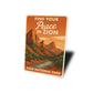 Find Your Peace In Zion National Park Sign