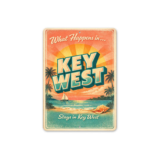 What Happens In Key West Stays In Key West Sign