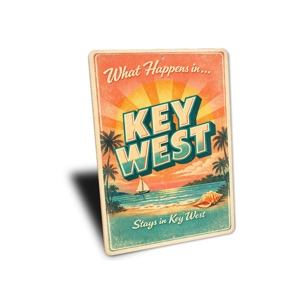 What Happens In Key West Stays In Key West Sign