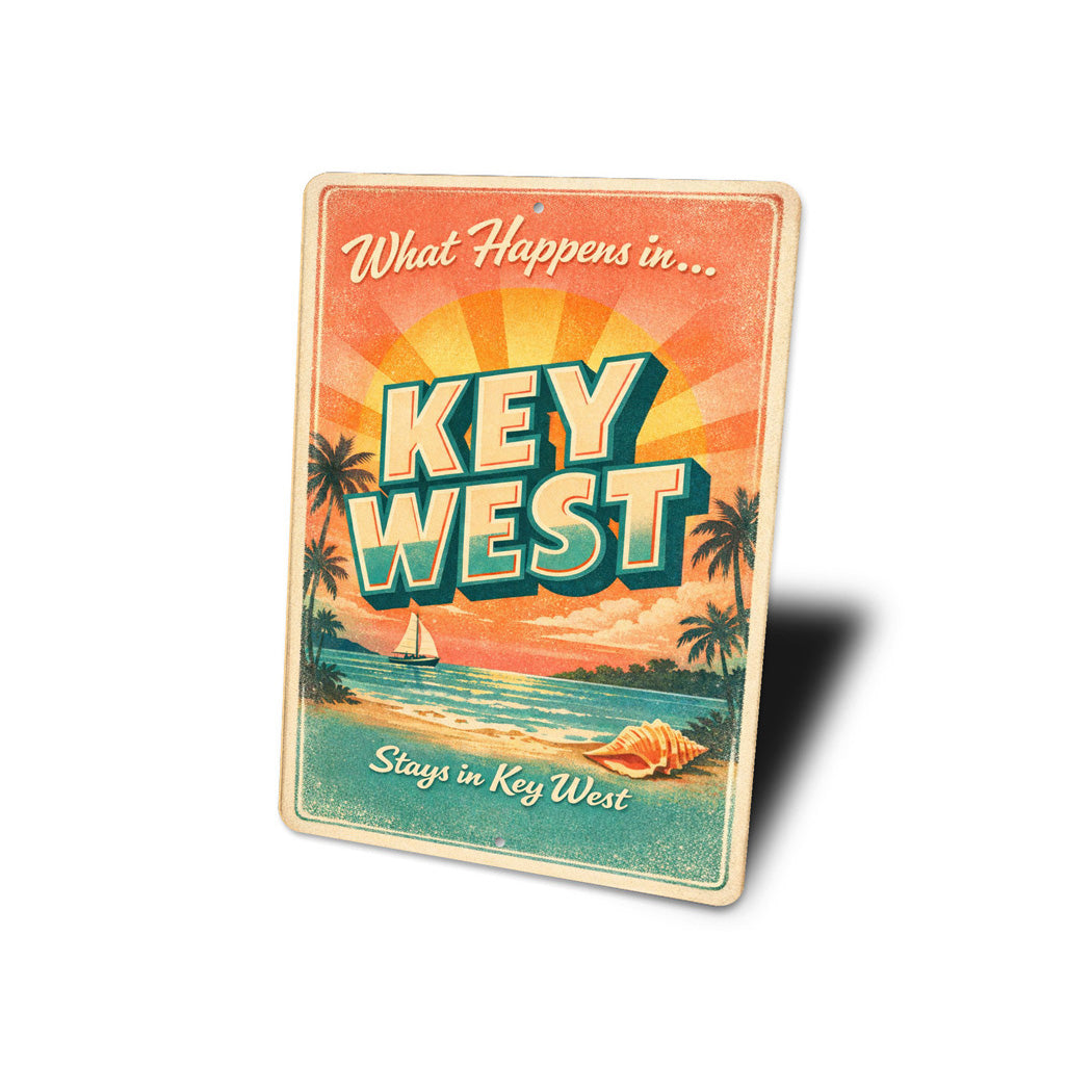 What Happens In Key West Stays In Key West Sign