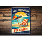 Too Far South To Care Beach Chair Key West Florida Sign