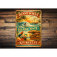 Island Waves Ways Key West Florida Sign