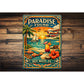 Paradise Found Key West Florida Sign