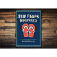 Flip Flops Required Key West Florida Sign