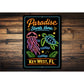Paradise Starts Here Key West Florida Sign