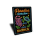 Paradise Starts Here Key West Florida Sign