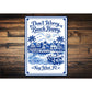 Don't Worry Beach Happy Key West Florida Sign