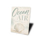 Ocean Air Clam Sign