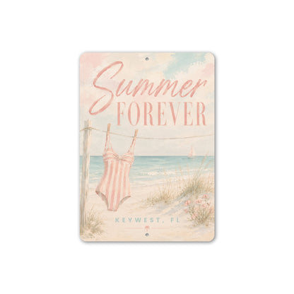 Summer Forever Swimwear Sign
