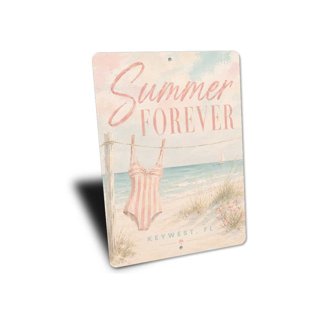Summer Forever Swimwear Sign