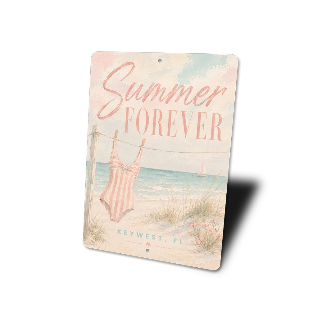 Summer Forever Swimwear Sign
