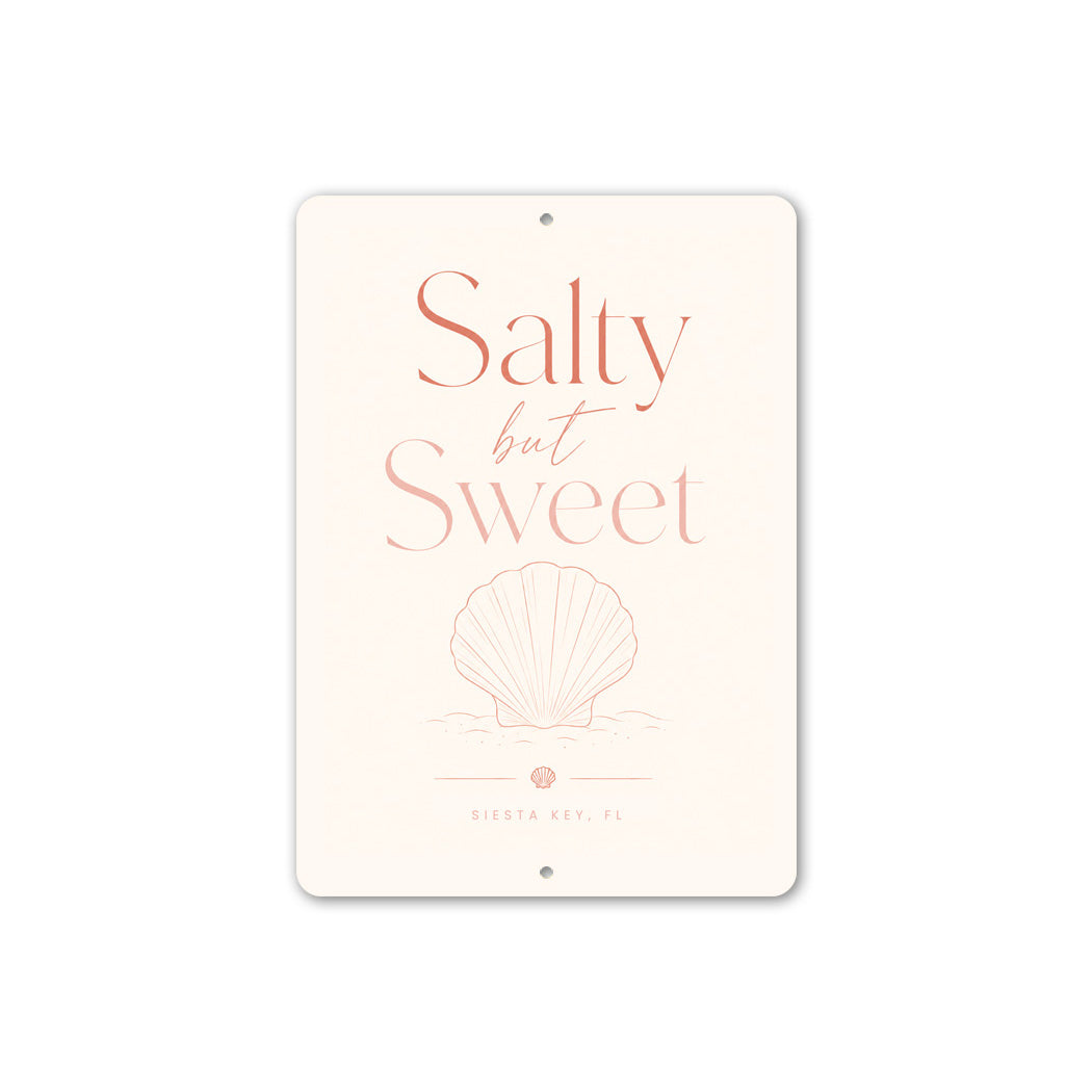 Salty But Sweet Shellfish Sign