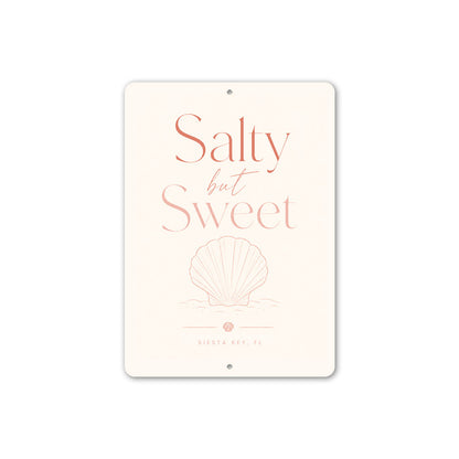 Salty But Sweet Shellfish Sign