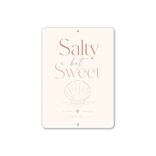 Salty But Sweet Shellfish Sign