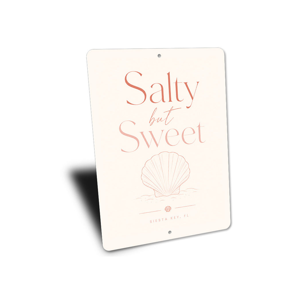 Salty But Sweet Shellfish Sign