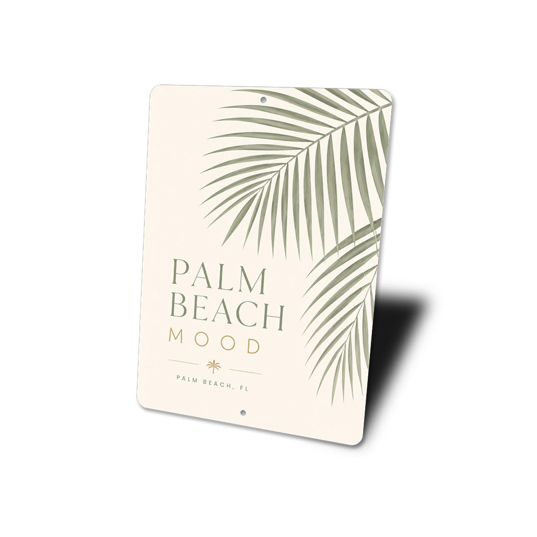 Palm Beach Mood Sign