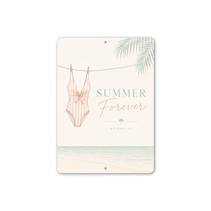 Ocean Summer Forever Swimwear Sign