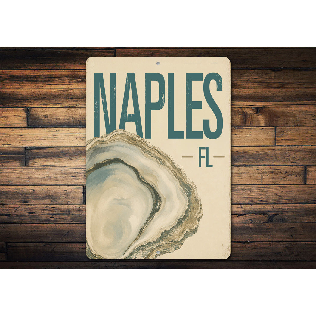 Scallop Naples FL Sign