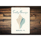 Seashell Salty Breeze Sign