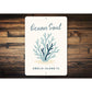 Ocean Soul Coral Sign