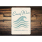 Chasing Waves Ocean Sign