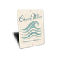 Chasing Waves Ocean Sign