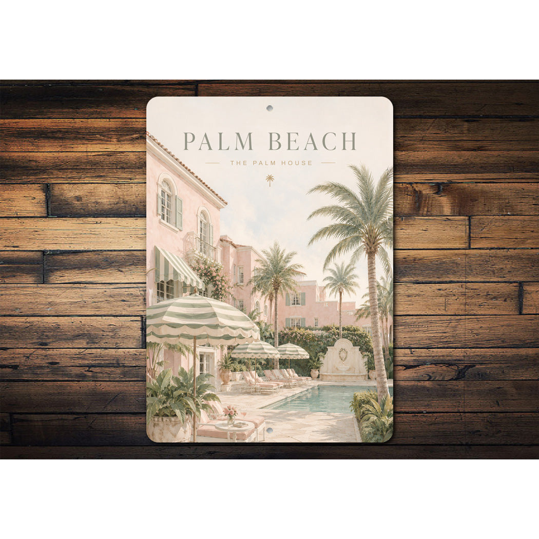 The Palm House Sign