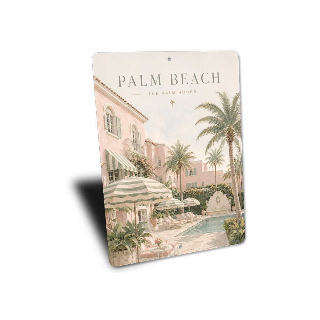 The Palm House Sign