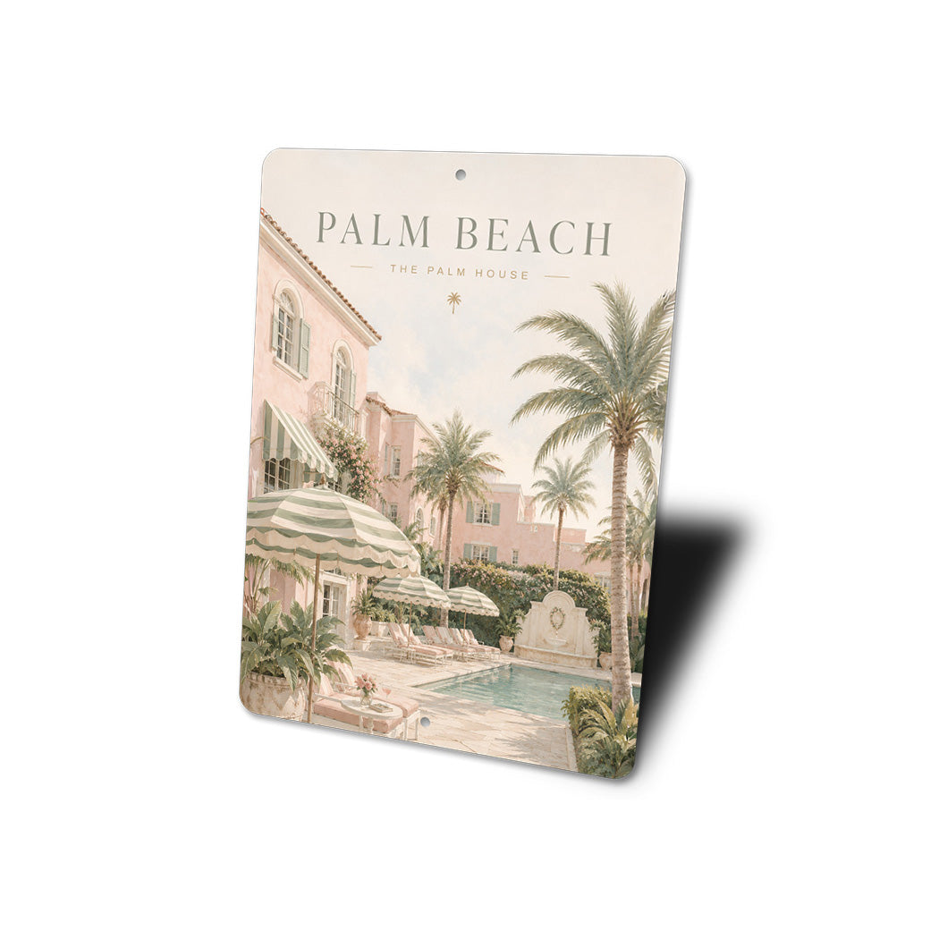 The Palm House Sign
