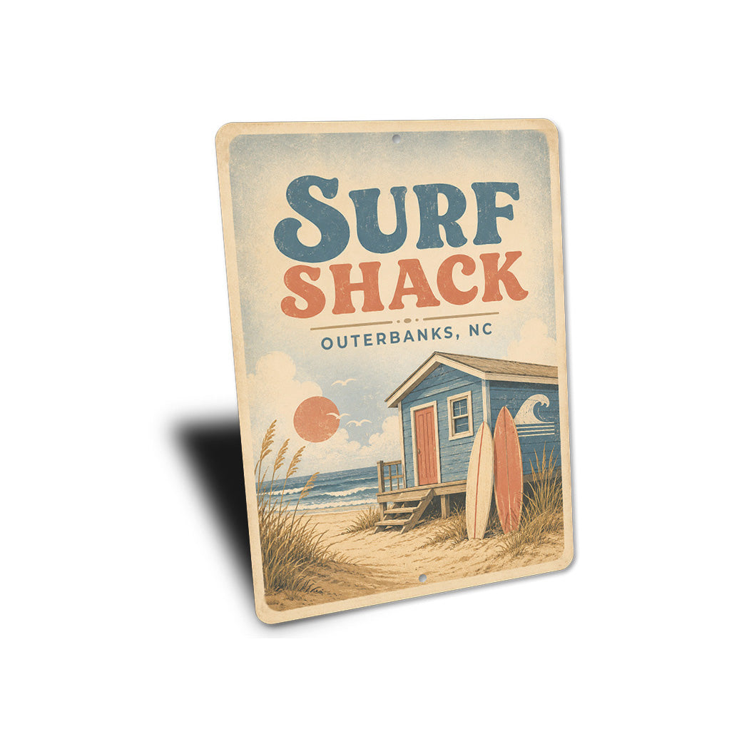 Coastal Surf Shack Sign