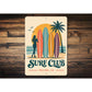 Surf Club Surfboards Sign