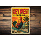 Key West Rooster Duval Street Sign