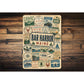 Bar Harbor Maine Rustic Sign