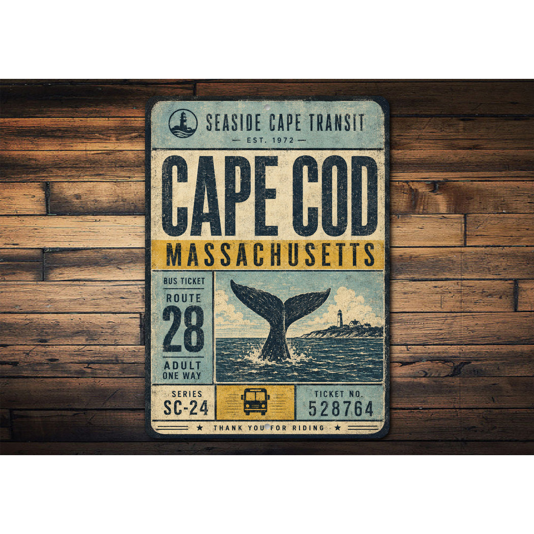 Cape Cod Rustic Sign