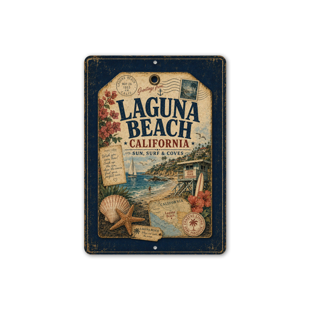 Laguna Beach Rustic Sign