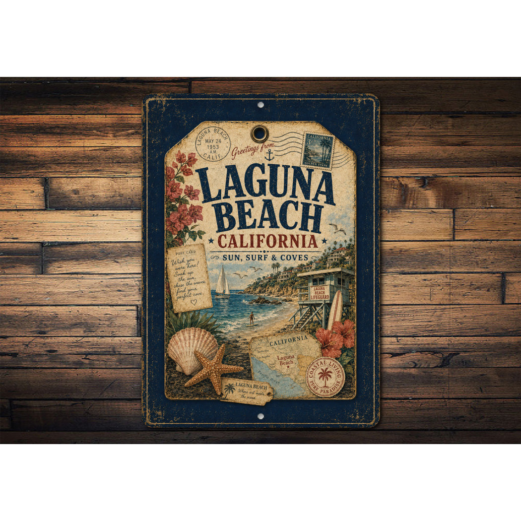 Laguna Beach Rustic Sign