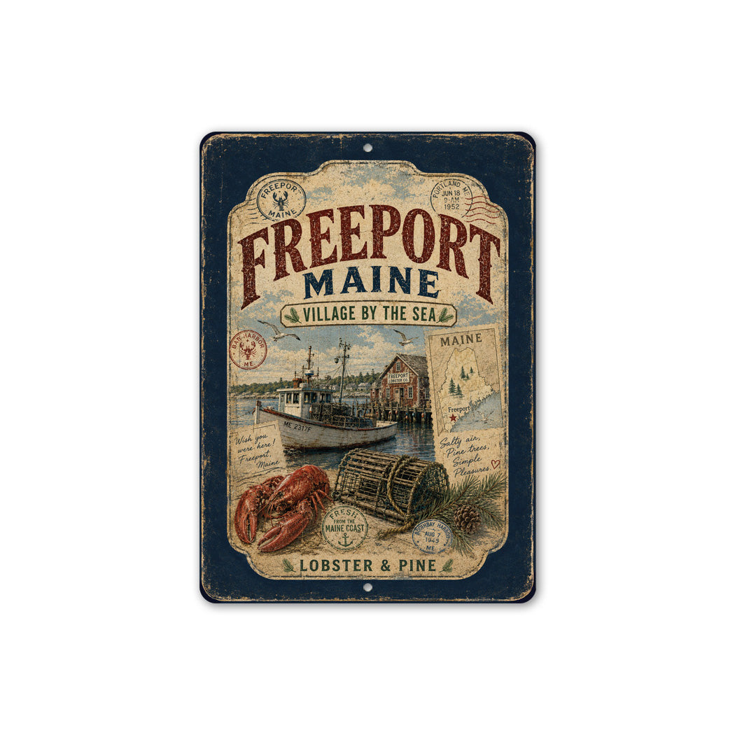 Freeport Lobster Sign