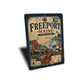 Freeport Lobster Rustic Stamps Sign