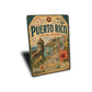 Puerto Rico Rustic Sign